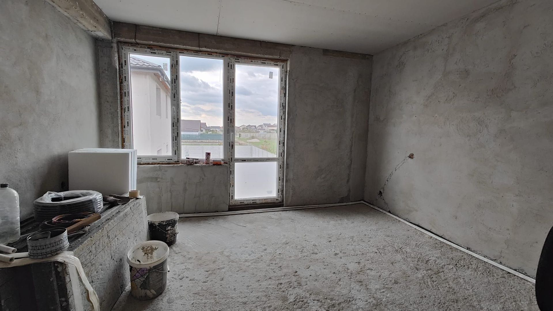 Duplex P+1+M, 251 mp utili, teren 340 mp – Domnești - Poză 10