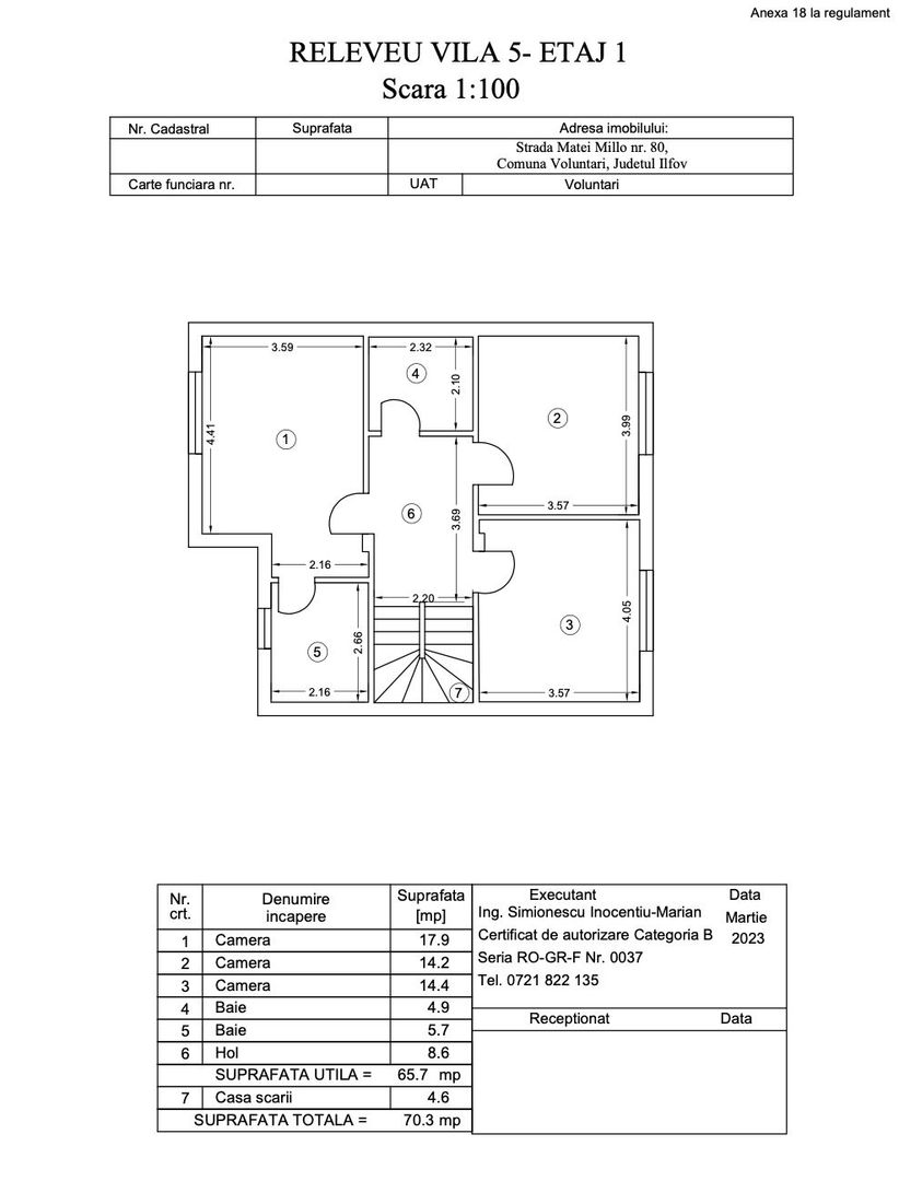 Complex Millo 80 | Finalizat - Schiță 21