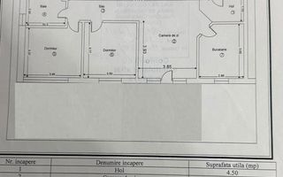 Apartament spațios 3 camere, parcare inclusă, zona Poligon, Florești. - Poză 9