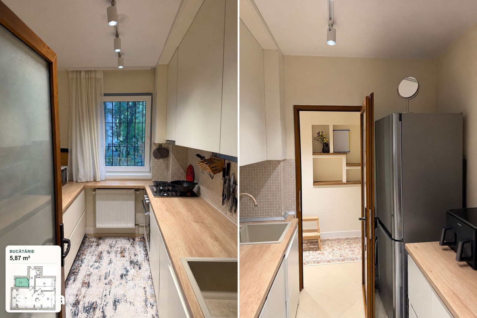 Vanzare Apartament 3 camere, 61 mp, renovat și mobilat partial - Drumul Taberei - Poză 4