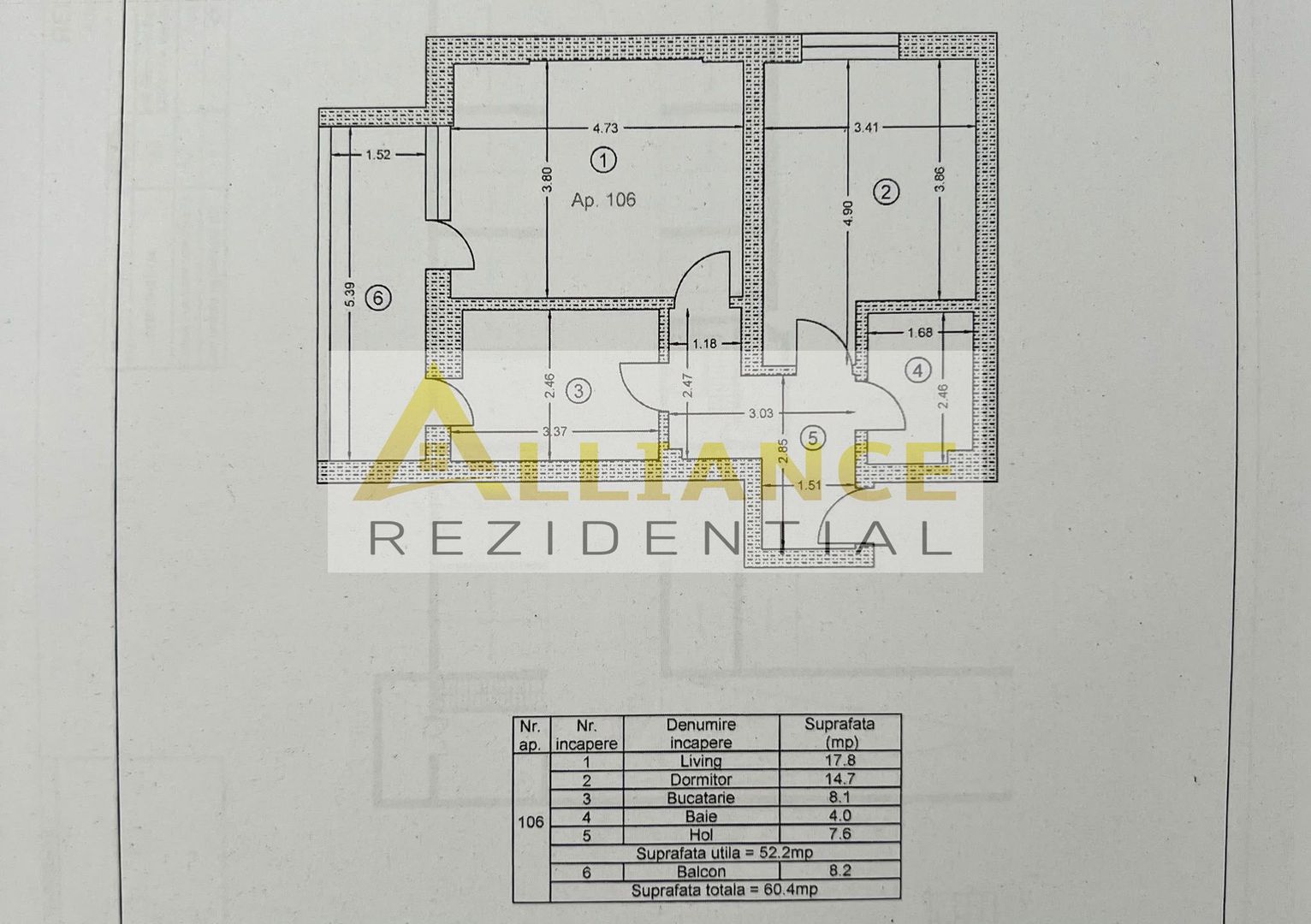 Apartament 2camere /mobilat și utilat /parcare subterană /metrou 15min - Poză 8