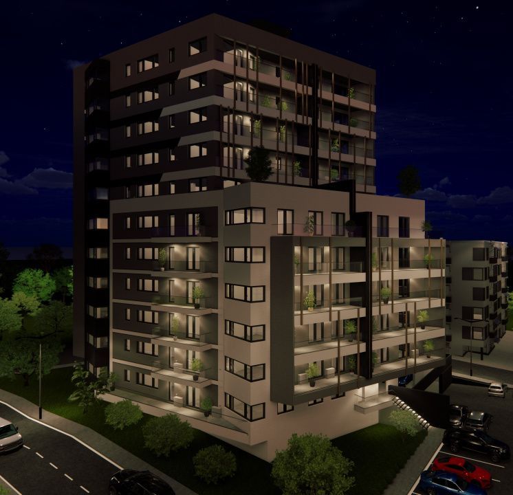 Tomis Plus - Celine Elegance -Vânzare apartament cu 2 camere - Poză 29