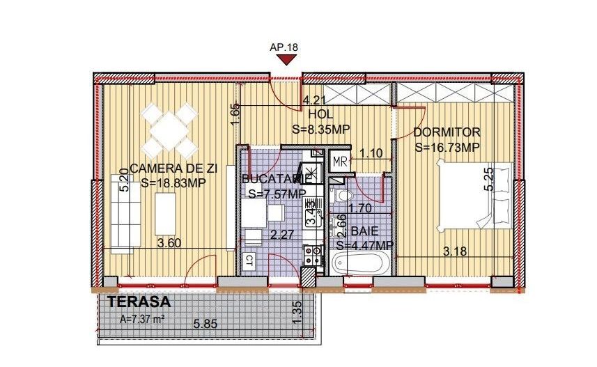 SPATIOS 2cam Oltenitei intrare Popesti 66mp-86900 Euro - Poză 2