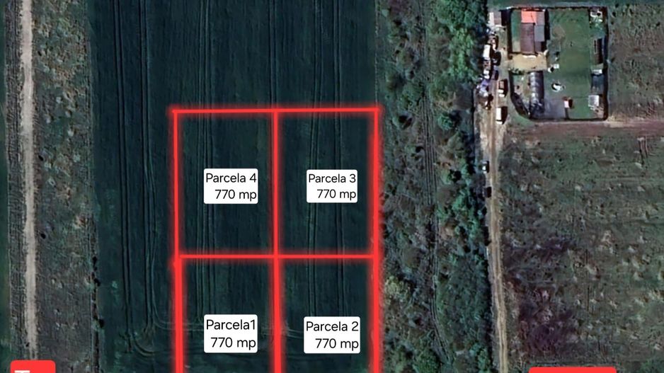 Teren la asfalt Covaci I 770mp I - Poză 2