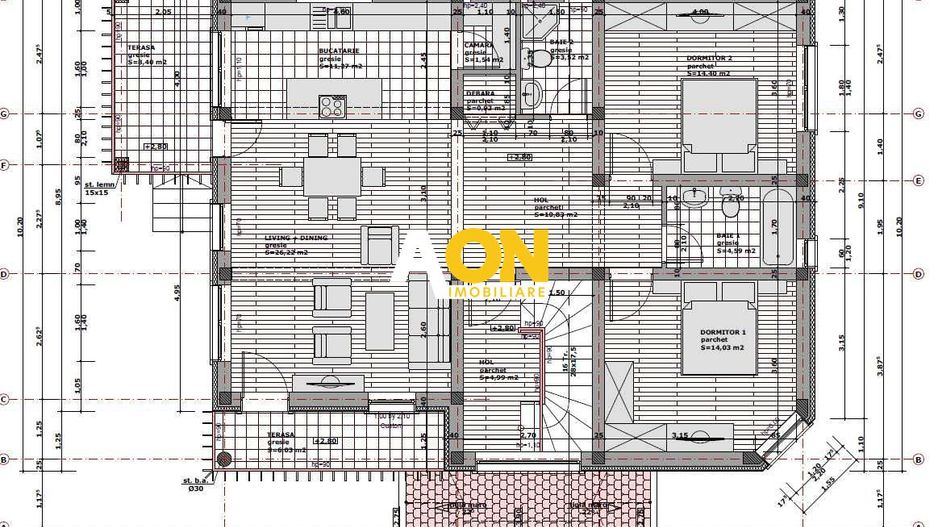 Spatiu de birouri, 87 mp, la casa, zona Tolstoi - Alba Iulia - Poză 14