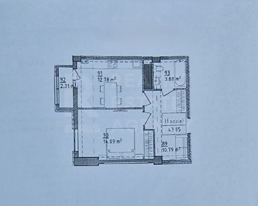 Vânzare apartament, 1 cameră, Cartierul Cluj, str.Ceucari, Poșta Veche - Poză 6