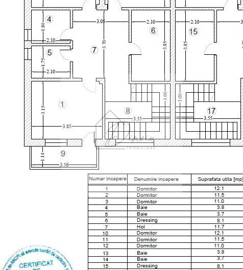 Vila duplex noua 5 camere Buftea parter/etaj/pod - Poză 15