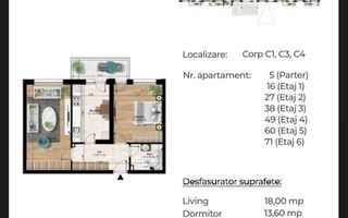 Popesti  Metrou Berceni Apartament 2 camere - Poză 4