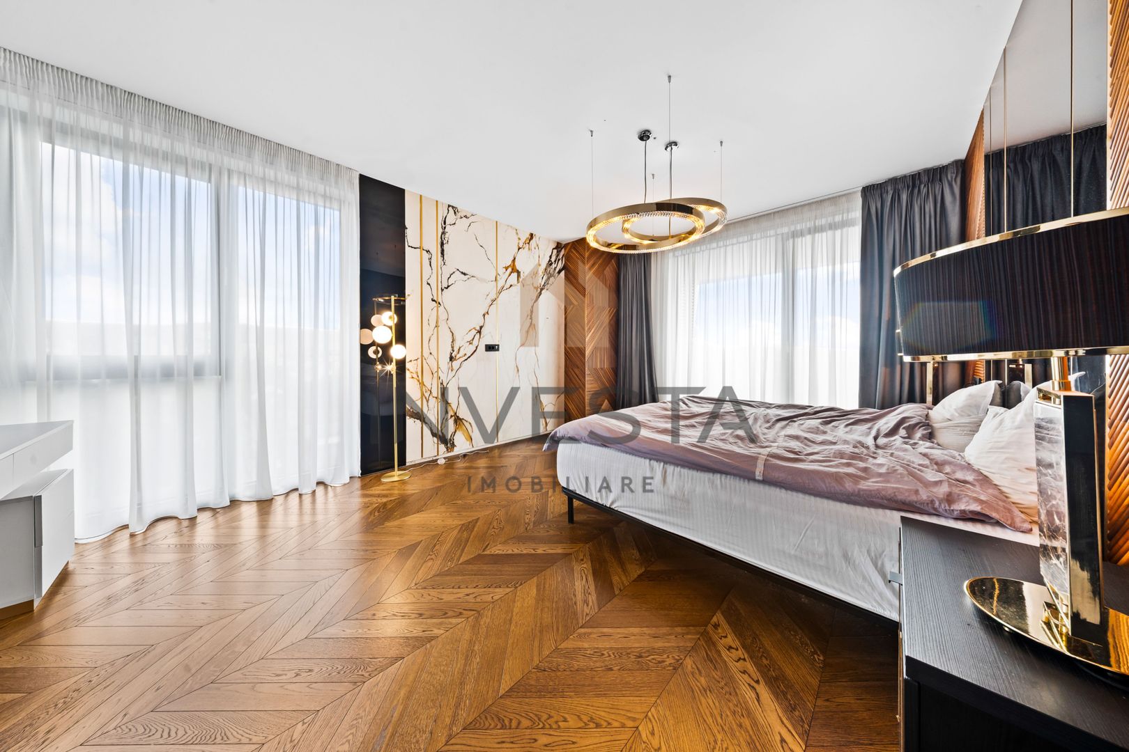Apartament 4 Camere cu 2 Parcari subterane + 2 Balcoane, Ultrafinisat - Poză 7