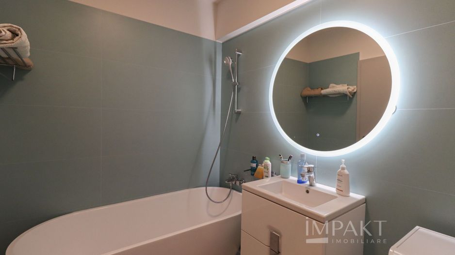 Apartament cu 2 camere ultrafinisat, cu un view deosebit, situat in ansamblul Wings! - Poză 16