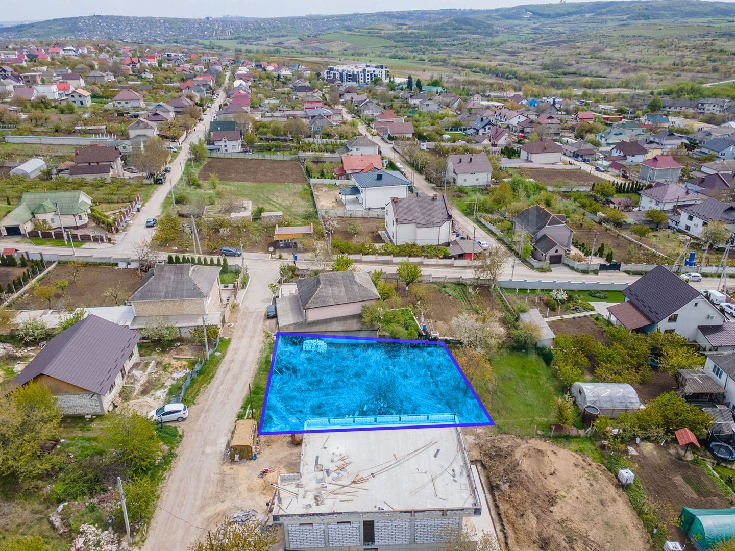 Vânzare, teren pentru construcție, str. Voluntarilor, Trușeni - Poză 3