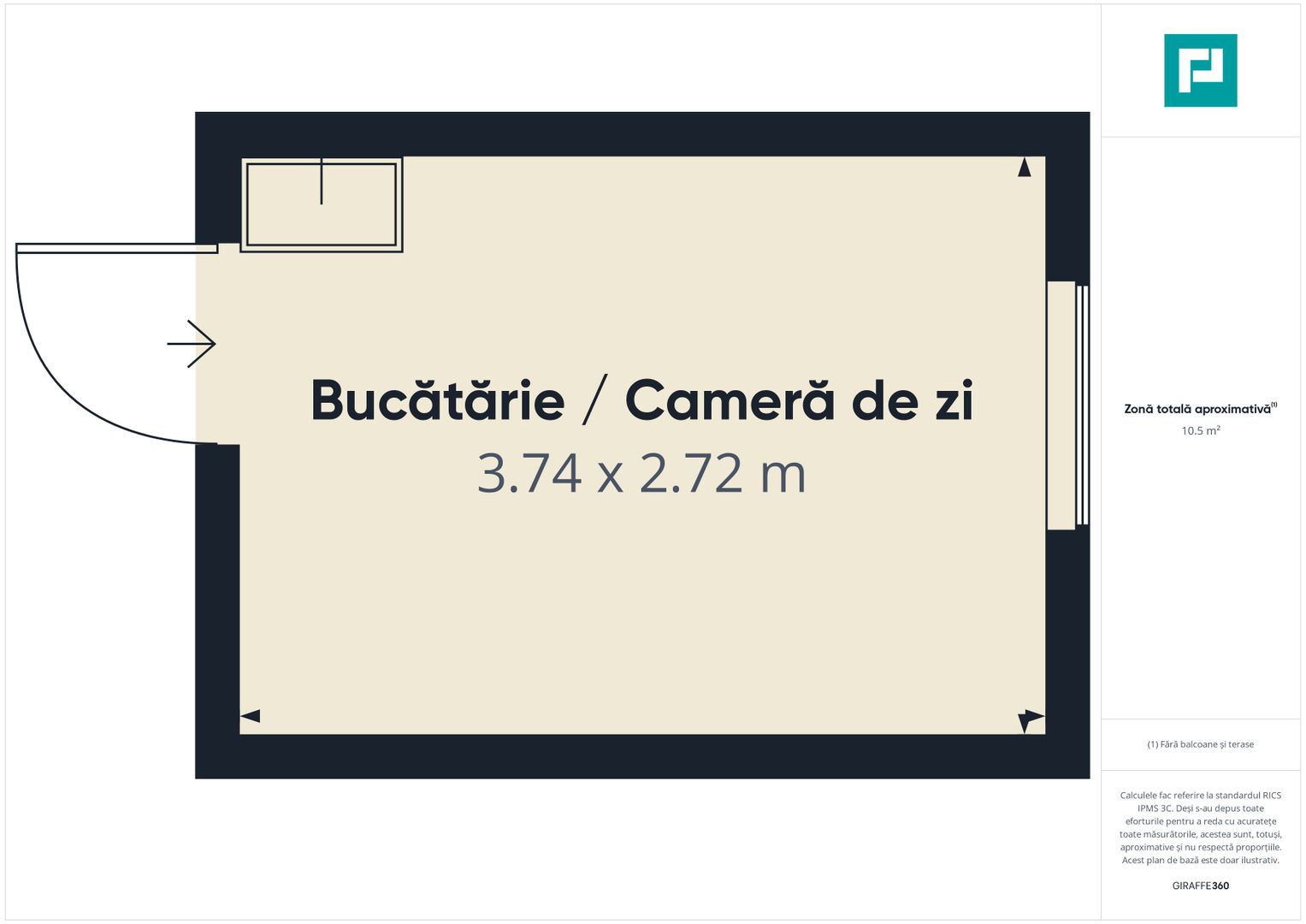 Garsonieră cochetă aproape de Centru - Poză 10