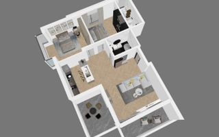 Penthouse cu Vedere Panoramica si Linistea Padurii | Terra, Floresti - Poză 1