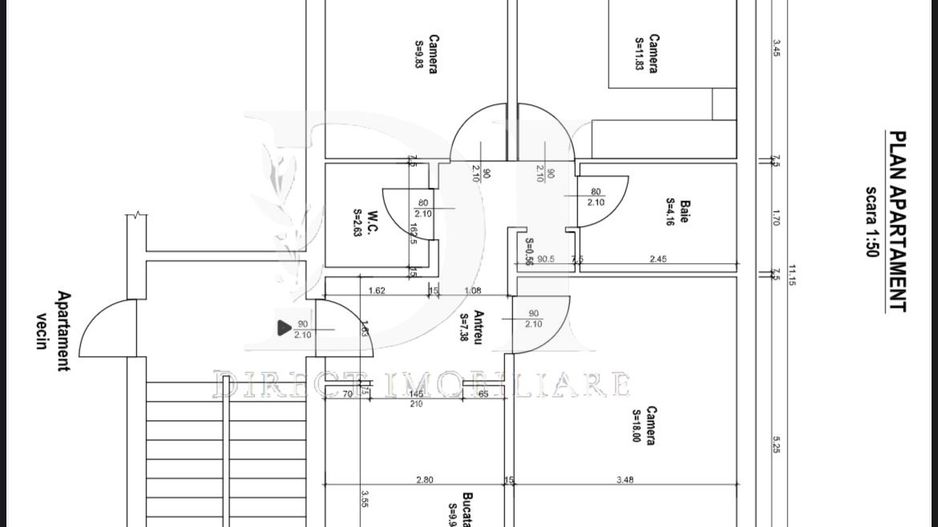 Apartament 3 camere decomandate – Zorilor, Cluj-Napoca - Poză 8