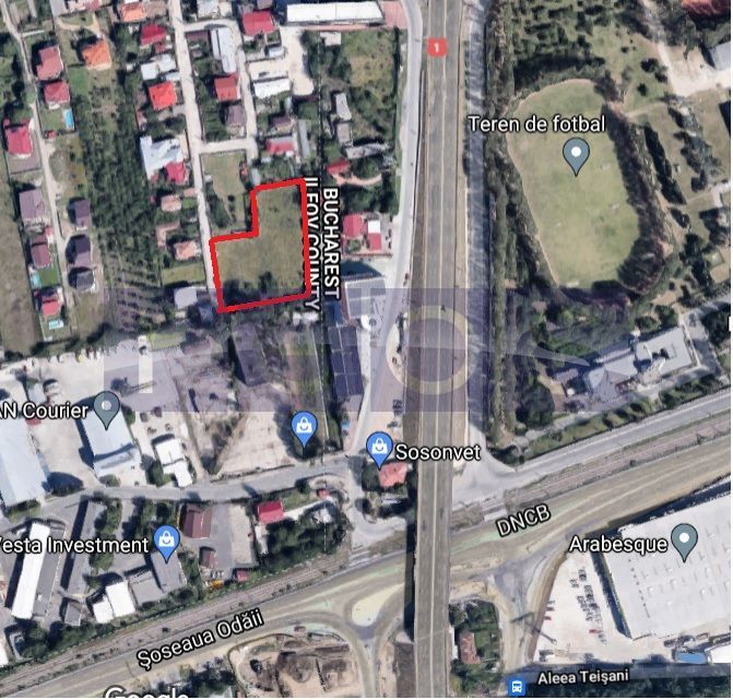 Teren intravilan Otopeni 4000 mp deschide 53 mp - Poză 3