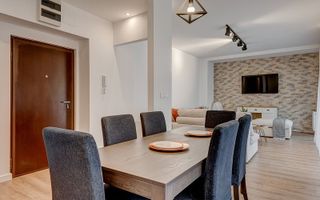 Apartament tip penthouse in Natura Residence, terasa 62 mp, mobilat modern - Poză 12