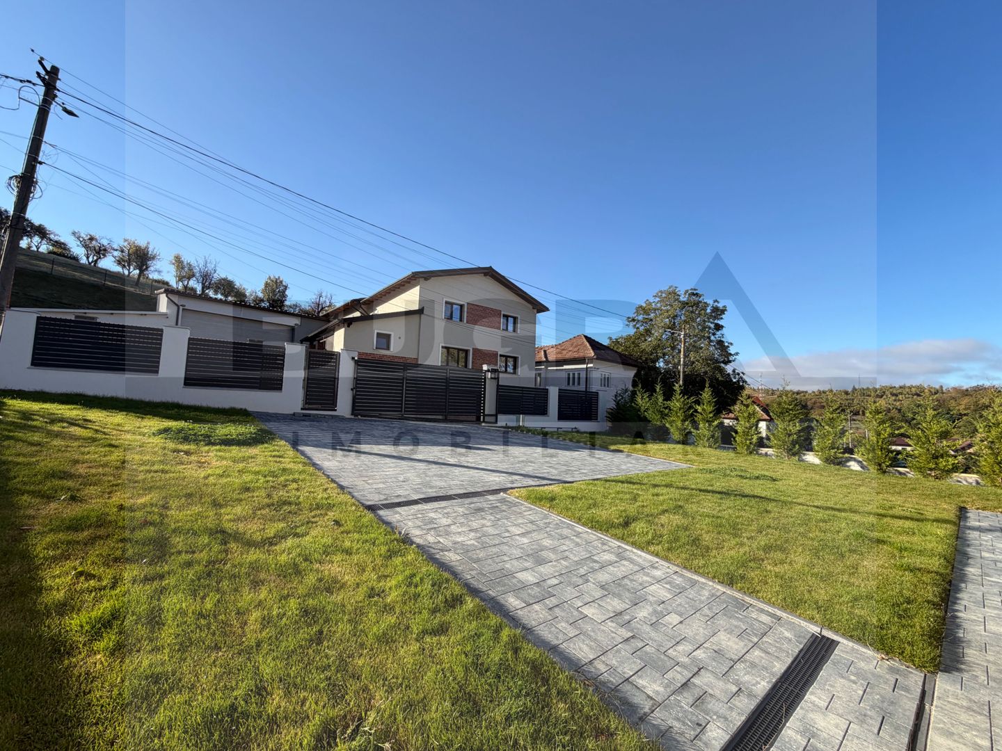 Casa cu arhitectura moderna 200mp, teren 800mp, Rooftop, zona Feleacu - Poză 8