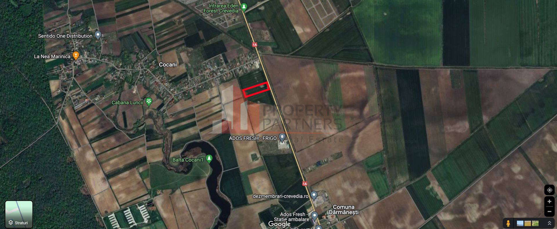 Teren Crevedia - Cocani, deschidere la DN1A - Poză 4