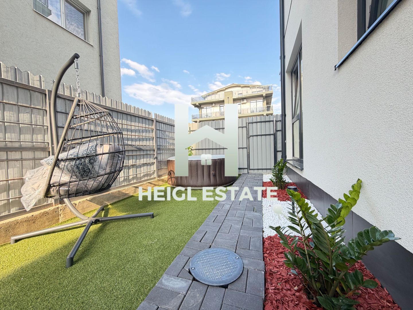 Apartament mobilat cu 2 camere si gradina in zona Braytim - Poză 2