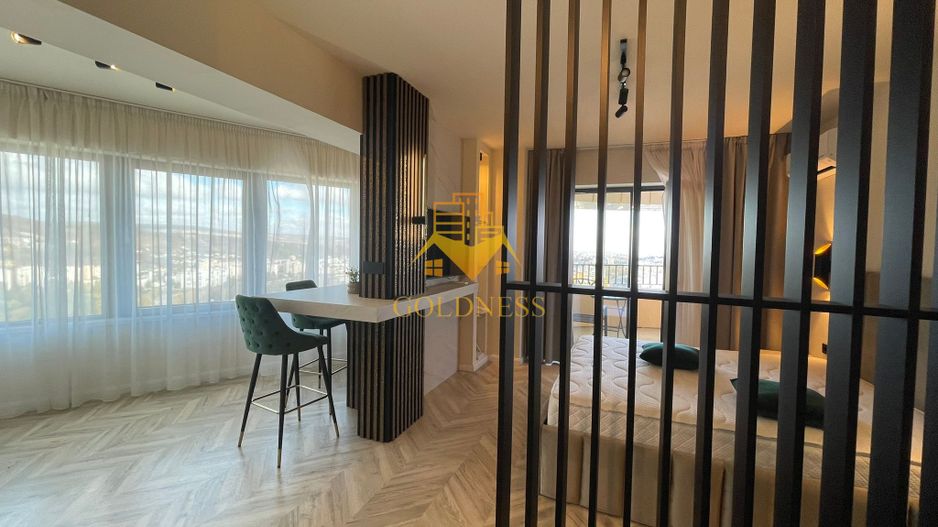 West City!Apartament 45 mp finisat utilat mobilat! Panorama pe Cluj! - Poză 2