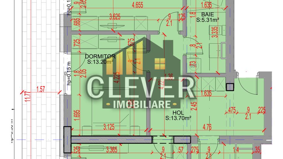 3 Camere Parcare gratis  | Balcon 18,5 mp | Pallady | Comision 0% - Poză 3