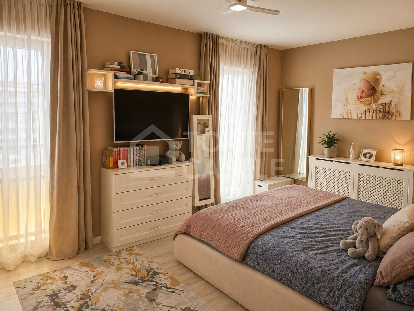 Apartament cu 2 camere, mobilat, utilat, zona Bună Ziua - Poză 3