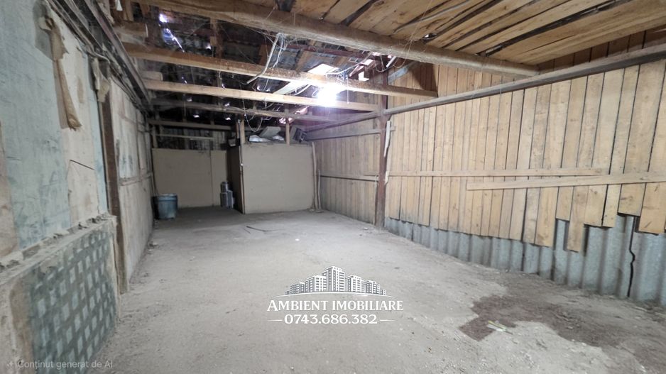 HALĂ PRODUCȚIE - ATELIER cu SC-578 mp, teren 716 mp, VASLUI - Str. Burebista; - Poză 11