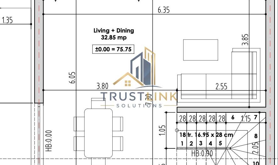 Casă modernă cu 3 dormitoare curte 250 mp Popești-Leordeni Ilfov - Poză 4