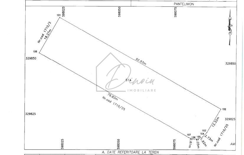 Teren de vanzare Pantelimon Rascoalei - 1562 mp  - 4km Metrou - Poză 2