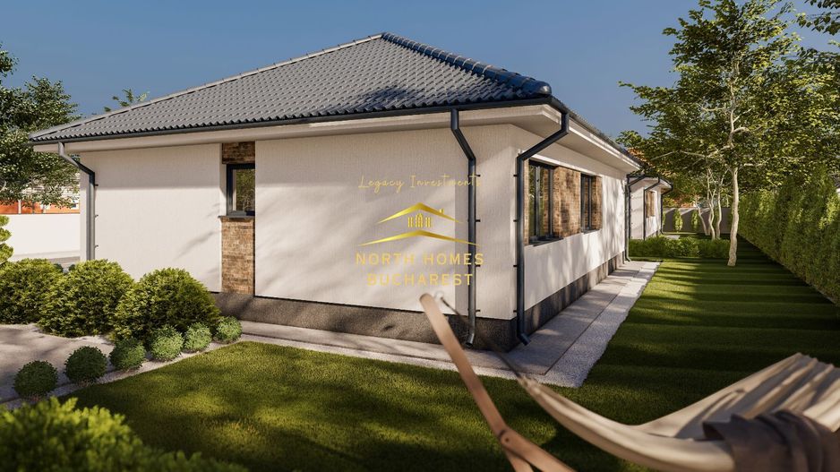 Vila 4 camere, toate utilitatile, strada asfaltata, Balotesti - Poză 2