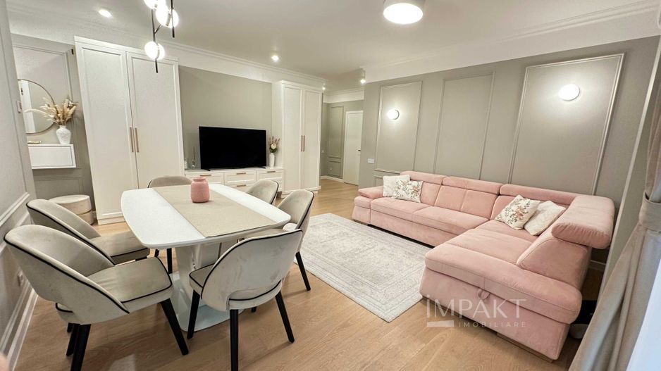 Apartament lux cu 3 camere 75mp cu grădină proprie in Bună Ziua - Poză 1