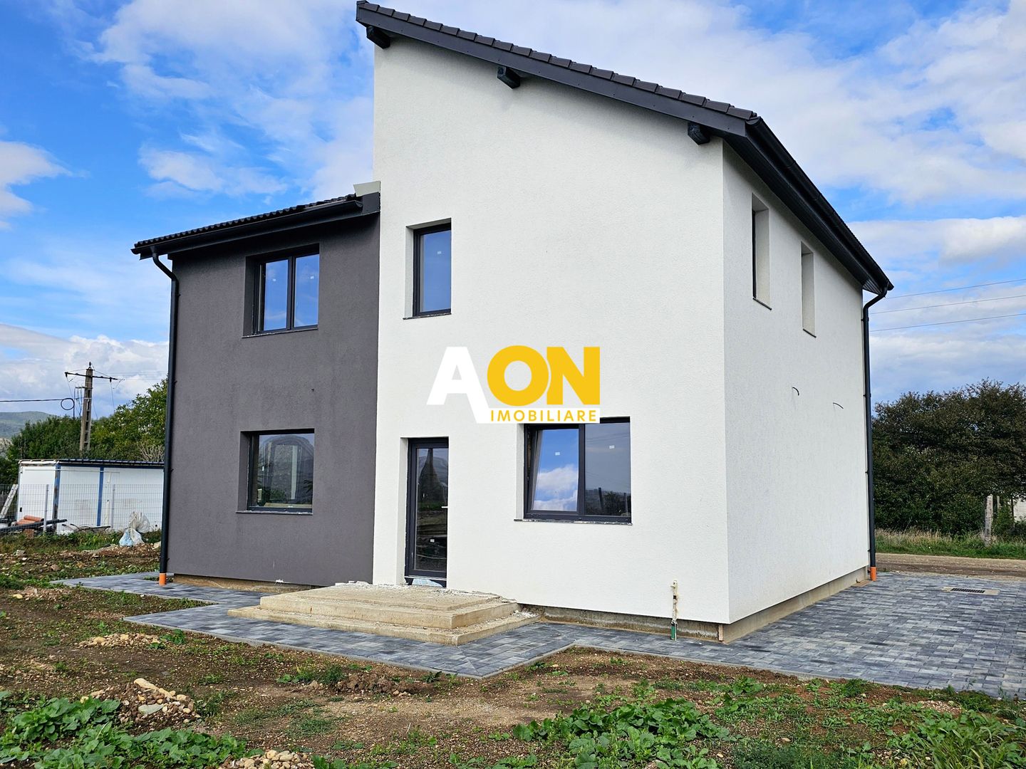 Casa semifinisata, 4 camere, 554 mp teren, Cetate - Poză 2