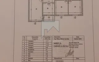 Vanzare apartament 3 camere Rahova - Barca - Schiță 19