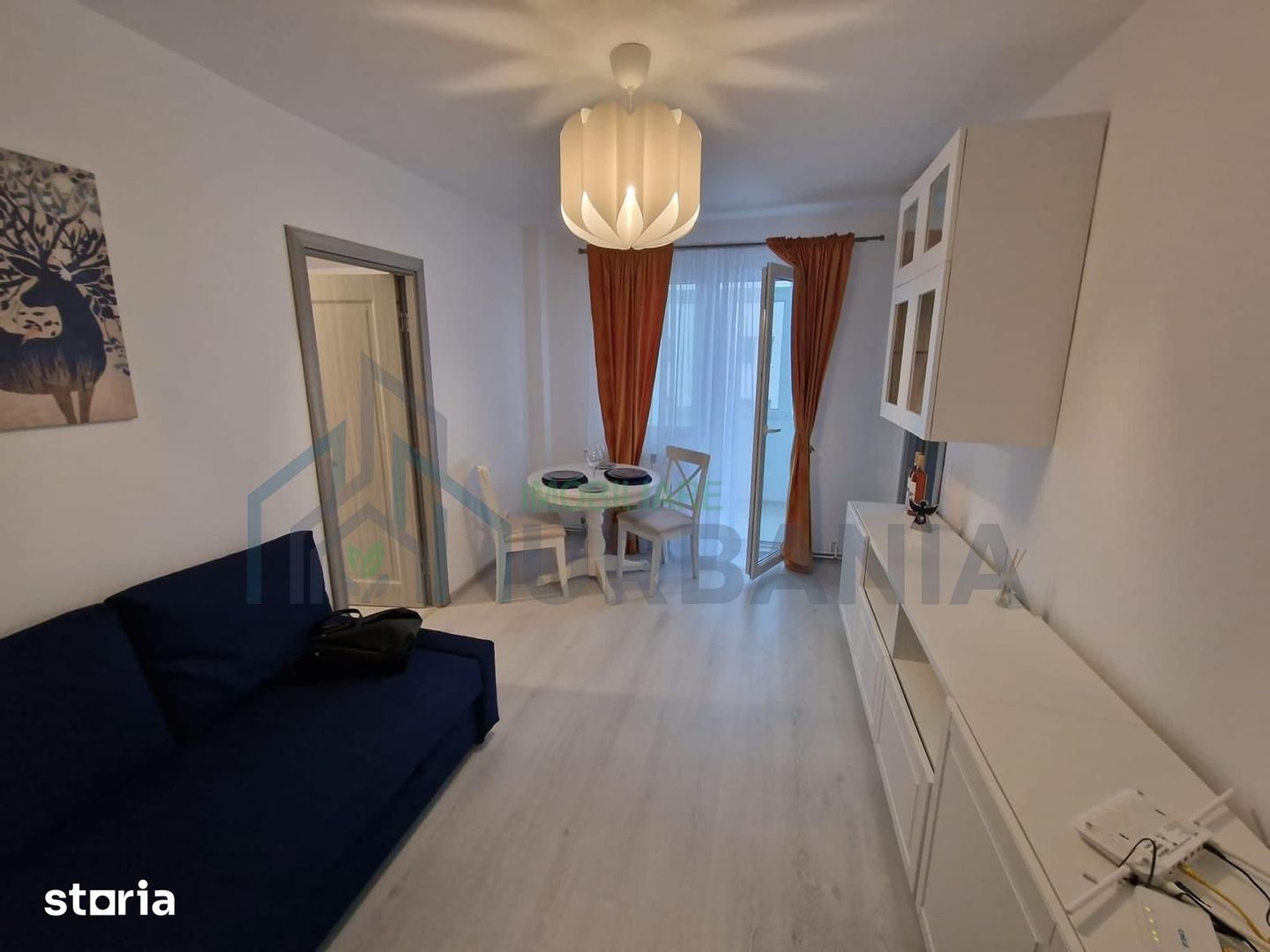 Apartament 2 camere de închiriat în Alexandru cel Bun, renovat integral și mobilat modern - Poză 2
