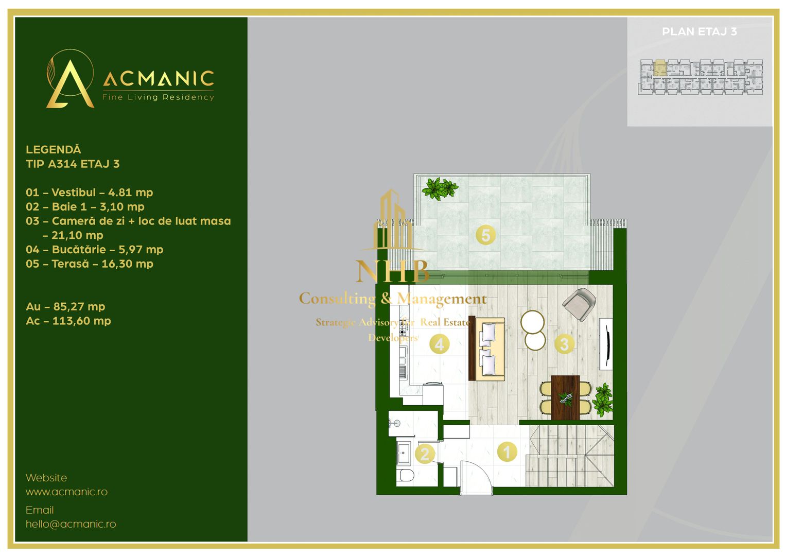 Apartament 3 Camere, Iancu Nicolae, Padurea Baneasa - Poză 4