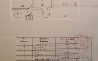 2 CAMERE BULEVARDUL BUREBISTA - Schiță 7