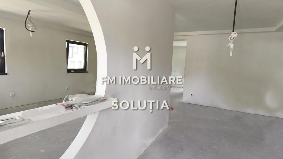 Casă nouă, semifinisată, 12 ari teren, Tăuții Măgherăuș! - Poză 9