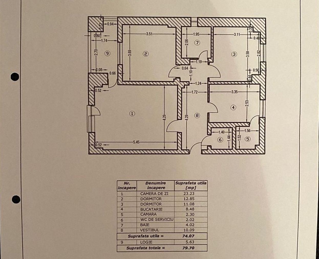 Apartament 3 camere | Parcare | Barbu Vacarescu| Parcul Circului | Decomandat - Poză 12