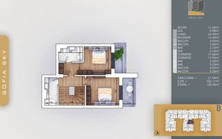 Oportunitate Duplex 3 camere La 700m Metrou Nicolae Teclu - Poză 3
