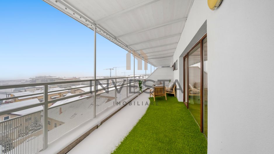 Penthouse de lux pe 2 nivele cu 4 terase in Buna Ziua! - Poză 17