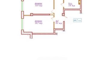 Vânzare, apartament, 2 camere, str. Nicolae Dimo, Durlești - Poză 2
