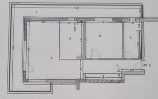Apartament Alpha Arena: 62 mp utili + 28 mp terasă | Parcare inclusă - Schiță 16