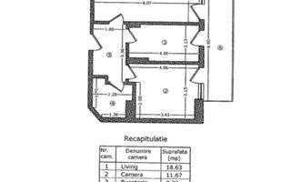 Apartament cu 2 camere de vânzare în Gran Via Park – Lujerului | - Poză 7