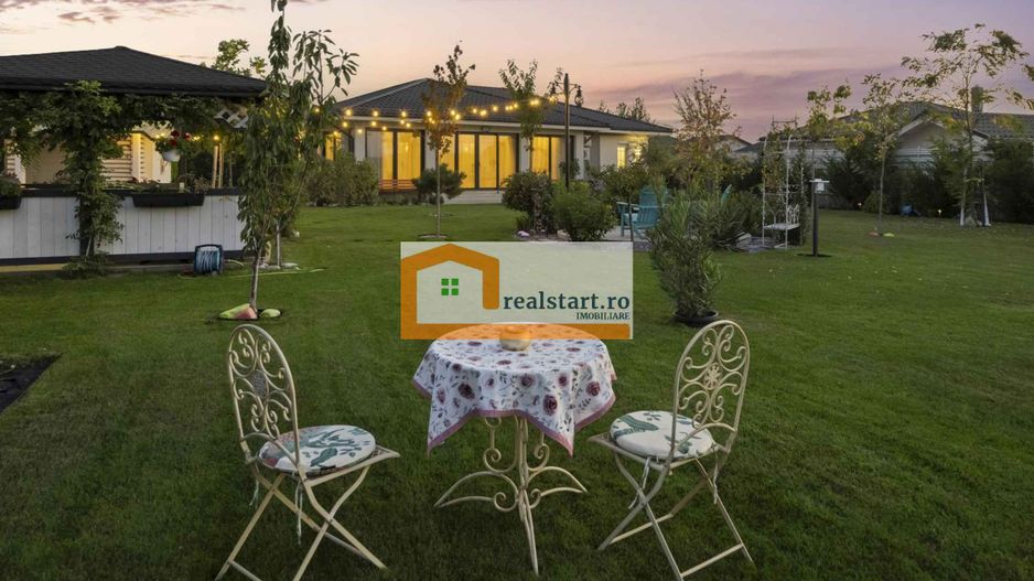 Langa Padure si lac, Vila P+Pod , 900mp teren,  terasa 40mp,  complex securizat - Poză 46