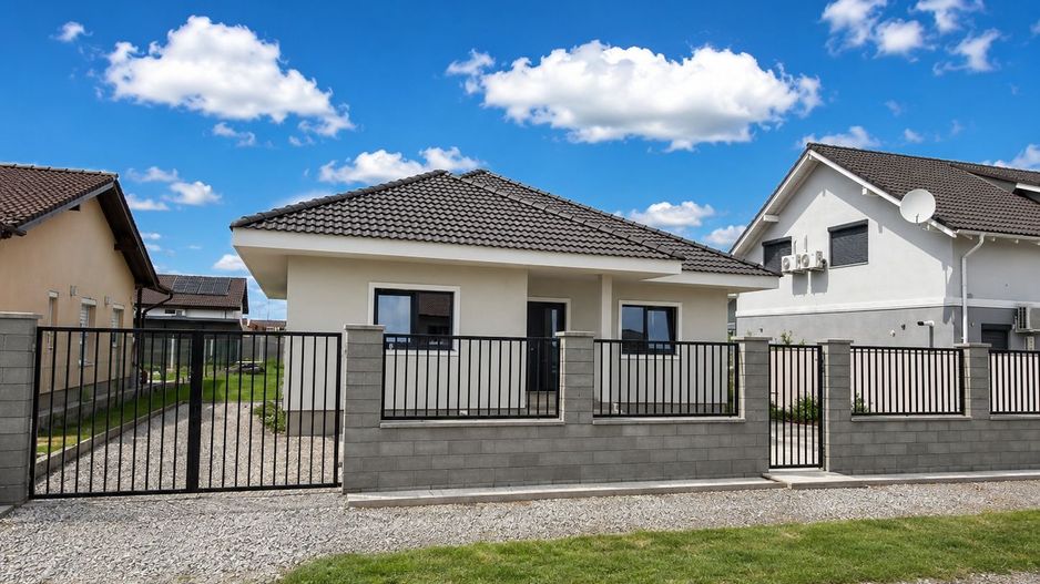 Casă individuală modernă | Moșnița Nouă | Teren 640 mp | 90 mp utili - Poză 1