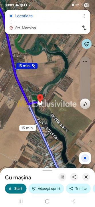 Teren la Balta La Gropi Berceni, Vidra, Ilfov - Poză 4