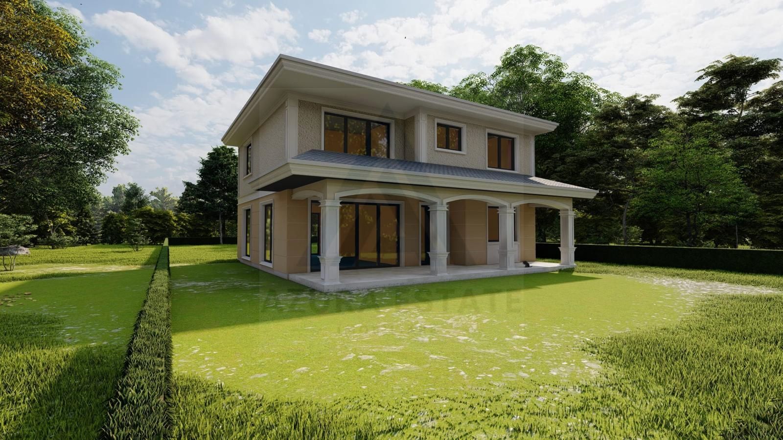 Casa individuala la rosu 146 mp utili P+1 si teren 760 mp in Turnisor - Poză 1