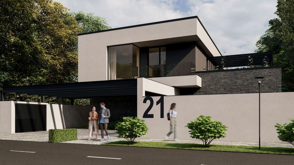 Vilă de Lux în Cartier Rezidențial Exclusivist - Poză 27