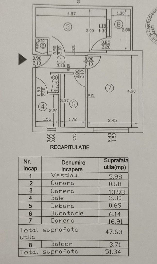 Apartament cu doua camere, Berceni, 62.000€ - Poză 15