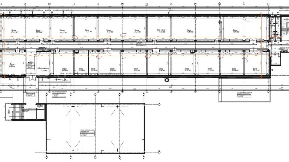 Cladire Birouri 3.420MP UTILI Teren 5.470MP Bulevardul Muncii 18 - Poză 6
